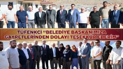 Uğur Hanbey Aladağ…:Malatya Olay Haber…:
AK Parti Milletvekili Bülent Tüfenkci, Yeşilyurt