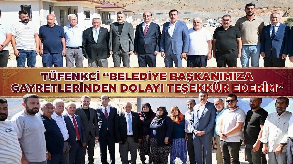 Uğur Hanbey Aladağ…:Malatya Olay Haber…:
AK Parti Milletvekili Bülent Tüfenkci, Yeşilyurt