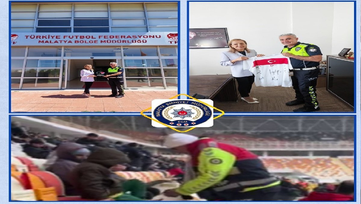 TFF’den Malatyalı Polis Memuruna Anlamlı Fair Play Ödülü 2 TFF’den Malatyalı Polis Memuruna Anlamlı Fair Play Ödülü 1