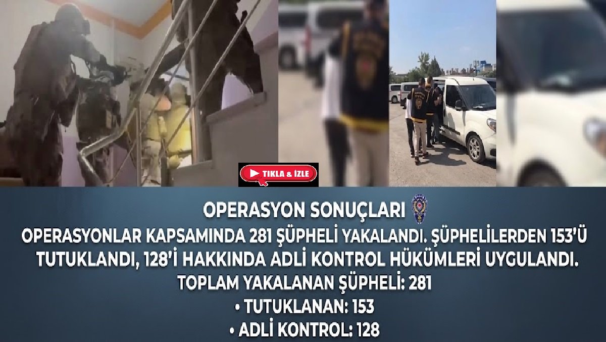 Malatya dahil 18 ilde nitelikli dolandırıcılık suçlarına operasyon düzenlendi... 1