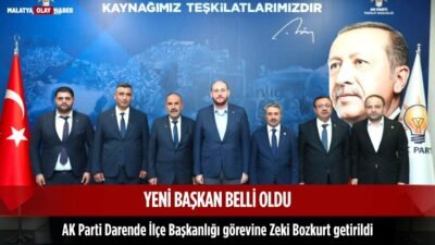 Uğur Hanbey Aladağ…:Malatya Olay Haber…:
Siyasette günün sıcak haberi geldi...AK Parti