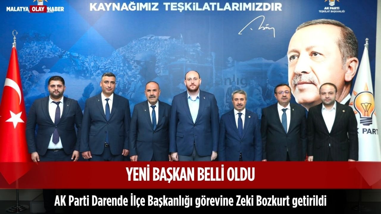 AK Parti Darende ilçe başkanlığına atama yapıldı 2 AK Parti Darende ilçe başkanlığına atama yapıldı 1