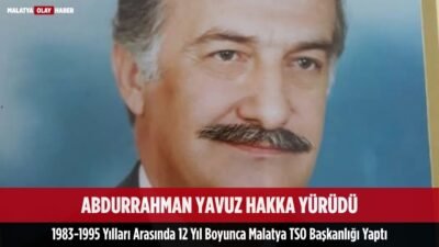 Ali Aladağ…:Malatya Olay Haber…:
Malatya Ticaret ve Sanayi Odası (MTSO) eski