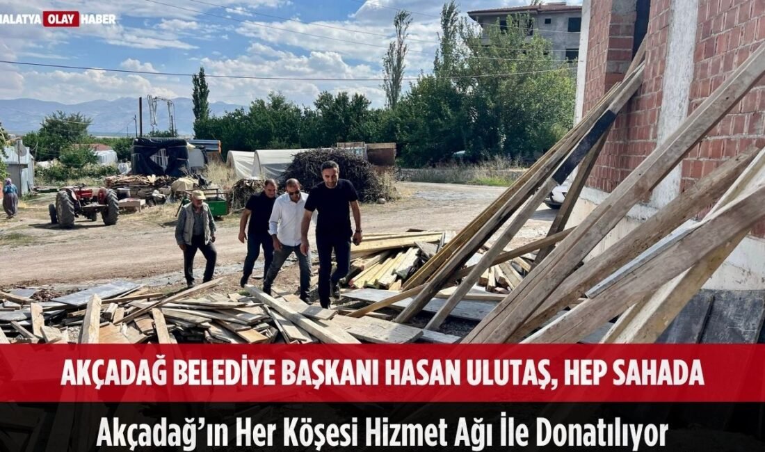 Ali Aladağ…:Malatya Olay Haber…:
Akçadağ Belediye Başkanı Hasan Ulutaş, ilçenin gelişimi
