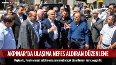 Uğur Hanbey Aladağ…:Malatya Olay Haber…:
Malatya Büyükşehir Belediyesi, kent merkezindeki ulaşım