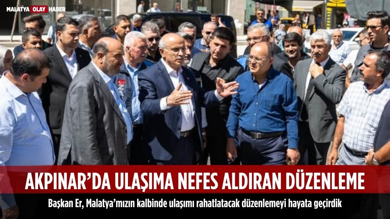 Başkan Sami Er: "Hayırlı Olsun" Trafik yükü hafifleyecek 2