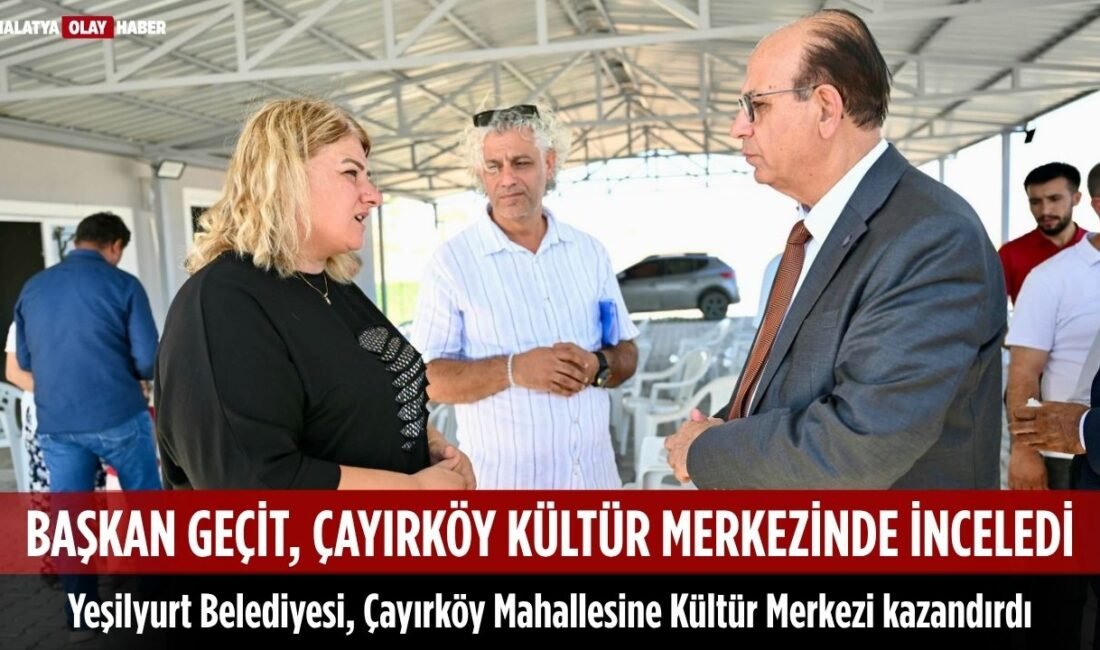 Uğur Hanbey Aladağ…:Malatya Olay Haber…:
Çayırköy mahallesini ziyaret eden Yeşilyurt Belediye