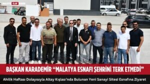 Karademir “Esnafın Sadece Elini Sıkmak Yetmez, Sorunlarını Çözmek Gerekir” 5