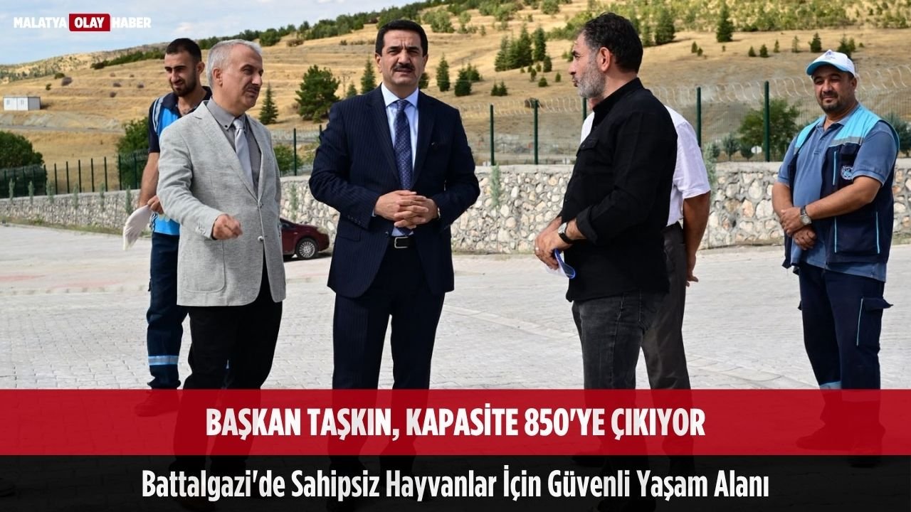 baskan taskin kapasite 850 battalgazi sahipsiz hayvanlar barinak