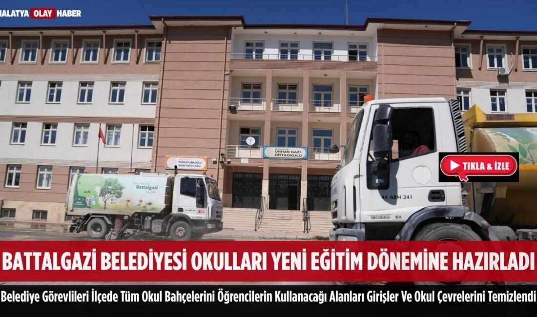 Uğur Hanbey Aladağ…:Malatya Olay Haber…:
Battalgazi Belediyesi, 14 Eylül Pazartesi günü