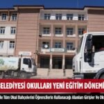 Battalgazi'de okullarda temizlik çalışması gerçekleştirdi 67