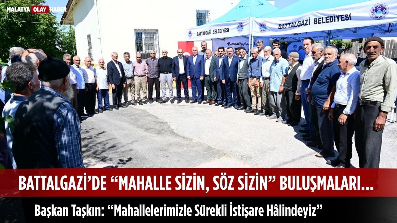 “Mahalle Sizin, Söz Sizin” buluşmaları devam ediyor... 1