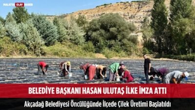 Ali Aladağ…:Malatya Olay Haber…:
Malatya’nın Akçadağ ilçesinde belediye bünyesinde hayata geçirilen
