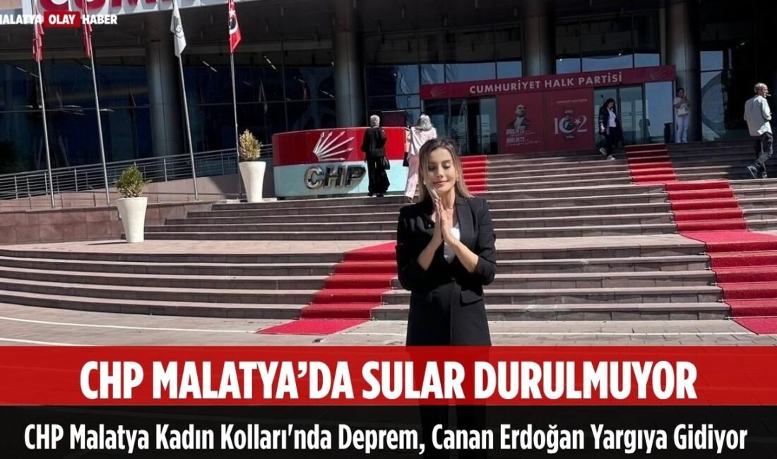 Ali Aladağ…:Malatya Olay Haber…:
CHP önceki Kadın Kolları Başkanı Canan Erdoğan