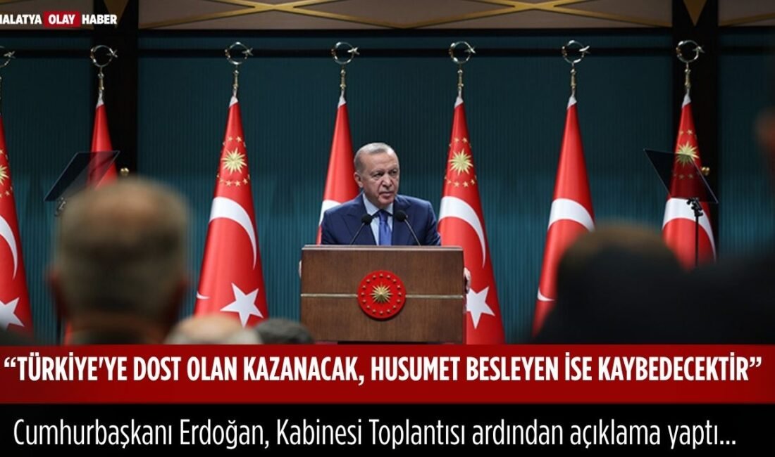 Uğur Hanbey Aladağ…:Malatya Olay Haber…:
Cumhurbaşkanı Recep Tayyip Erdoğan, “Ülkemizin güçlenmesinden,