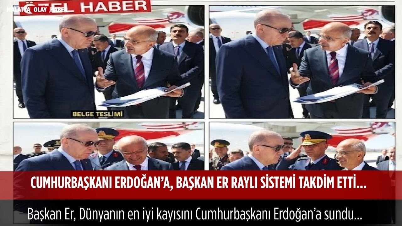 Başkan Er, Cumhurbaşkanı Recep Tayyip Erdoğan'la görüştü... 2 Başkan Er, Cumhurbaşkanı Recep Tayyip Erdoğan'la görüştü... 1