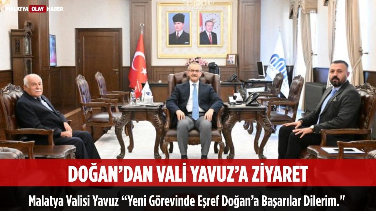 Vali Seddar Yavuz’dan Eşref Doğan’a Tebrik 2 Vali Seddar Yavuz’dan Eşref Doğan’a Tebrik 1