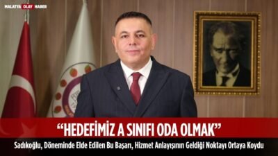 Ali Aladağ…:Malatya Olay Haber…:
Malatya Ticaret ve Sanayi Odası (MTSO) üyelerine