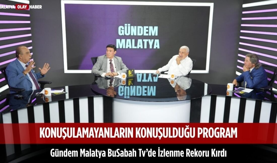 Uğur Hanbey Aladağ…:Malatya Olay Haber…:
Busabah TV ekranlarında izleyiciyle buluşan "Gündem