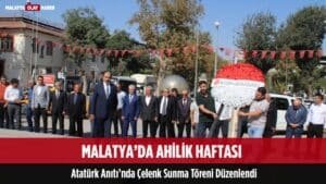 Malatya'da Ahilik Haftası Kutlanıyor 5