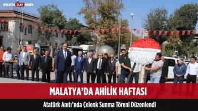 Malatya'da Ahilik Haftası Kutlanıyor 17