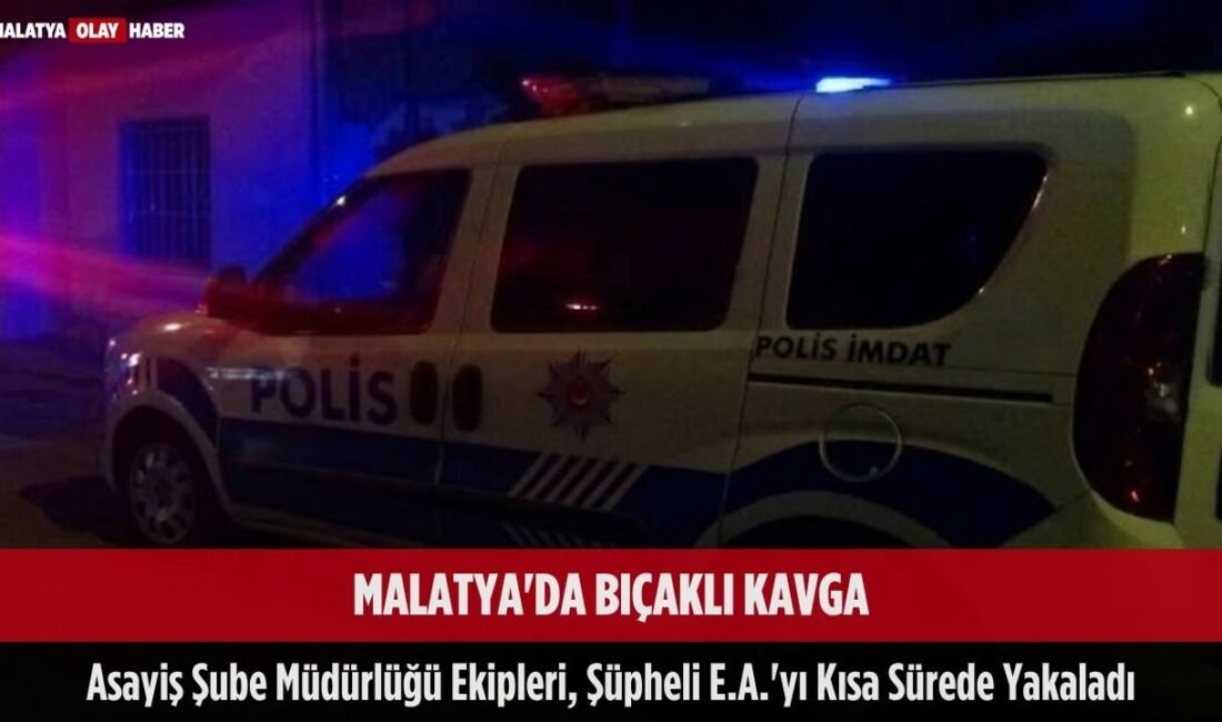 Ali Aladağ…:Malatya Olay Haber…:
Malatya’nın Battalgazi ilçesinde çıkan tartışmada bir kişi