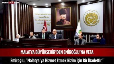 Uğur Hanbey Aladağ…:Malatya Olay Haber…:
Günün öne çıkan haberi...Malatya Büyükşehir Belediye