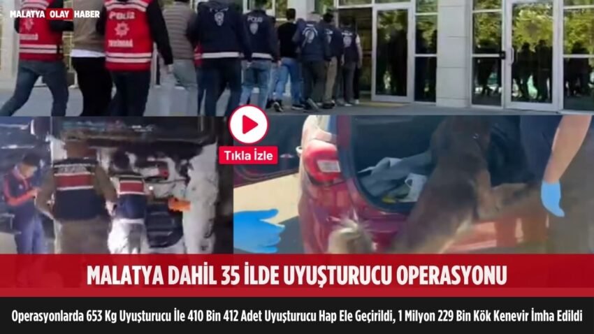 Uyuşturucu operasyonunda 172 şüpheli tutuklandı