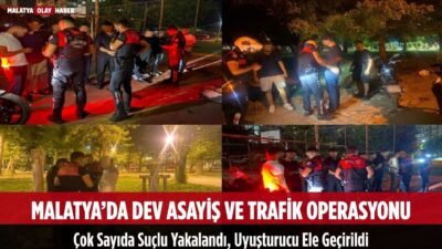 Ali Aladağ…:Malatya Olay Haber…:
Malatya Valiliği koordinesinde kent genelinde kamu düzeni