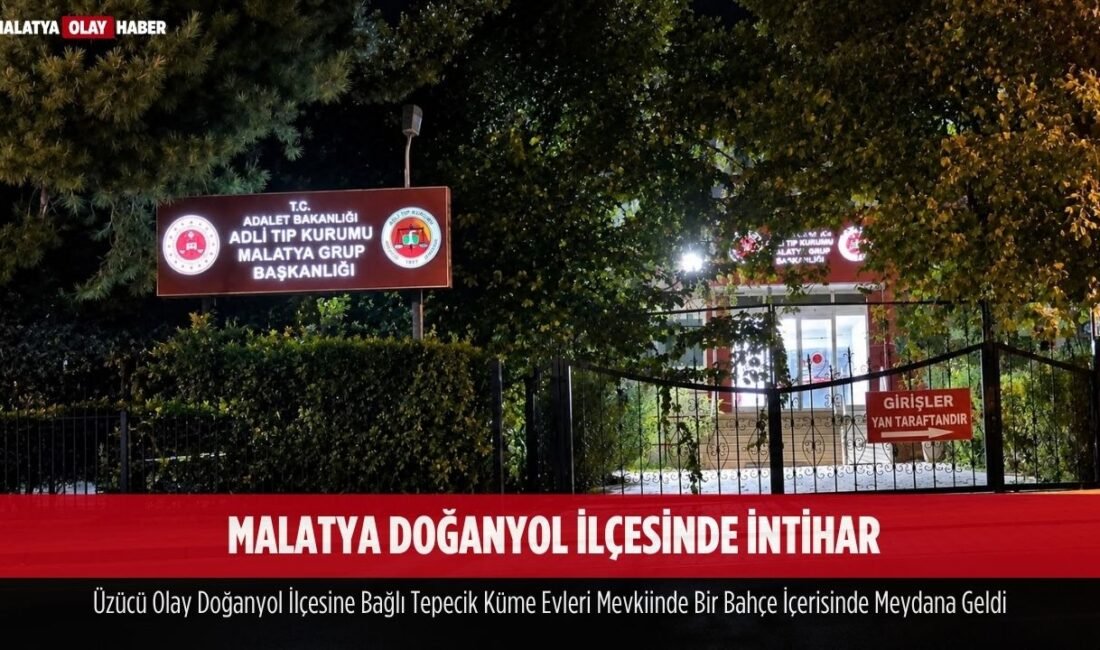 Ali Aladağ…:Malatya Olay Haber…:
Malatya’nın Doğanyol ilçesinde meydana gelen intihar olayında,