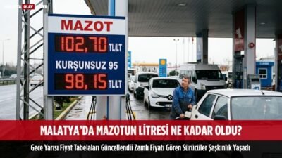Malatya’da güncel akaryakıt pompa fiyatları nasıl oluştu? 17