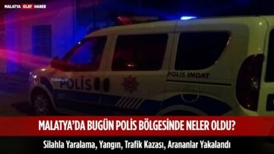 Uğur Hanbey Aladağ…:Malatya Olay Haber…:
Malatya’da emniyet ekipleri, kentin huzur ve