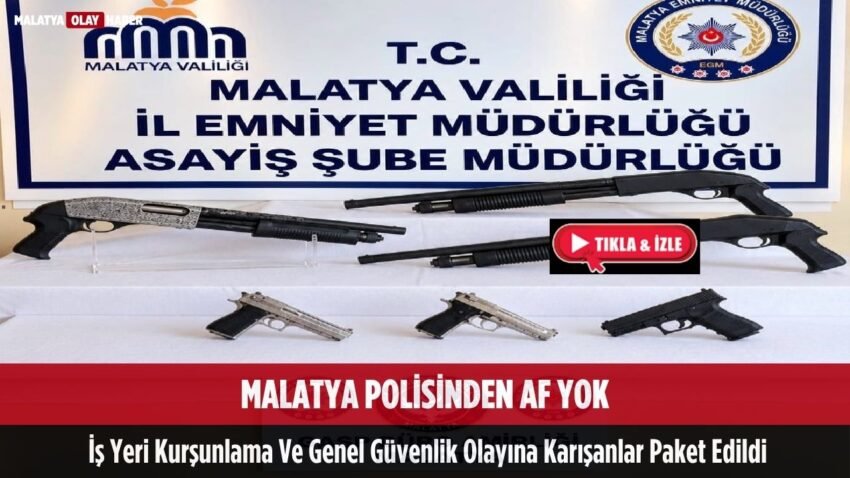 Olaylarla İlgili 5 Tutuklama