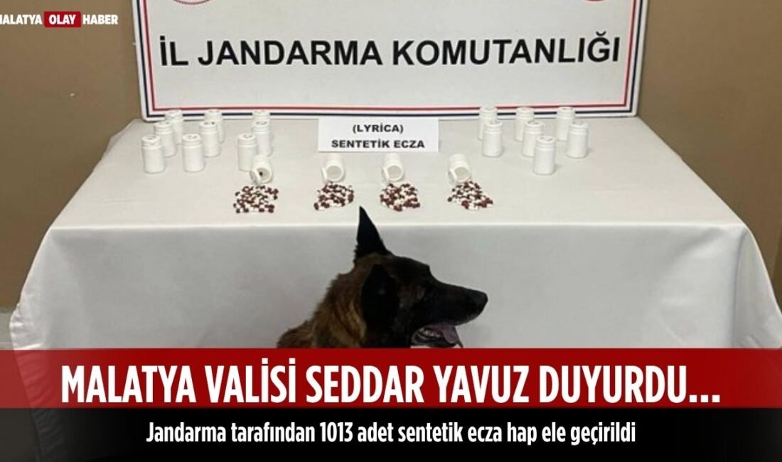 İzzettin Çiçek…:Malatya Olay Haber…:
Malatya’da İl Jandarma Komutanlığı ekipleri tarafından uyuşturucu