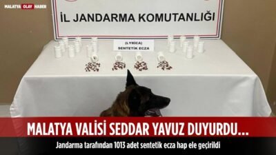 İzzettin Çiçek…:Malatya Olay Haber…:
Malatya’da İl Jandarma Komutanlığı ekipleri tarafından uyuşturucu