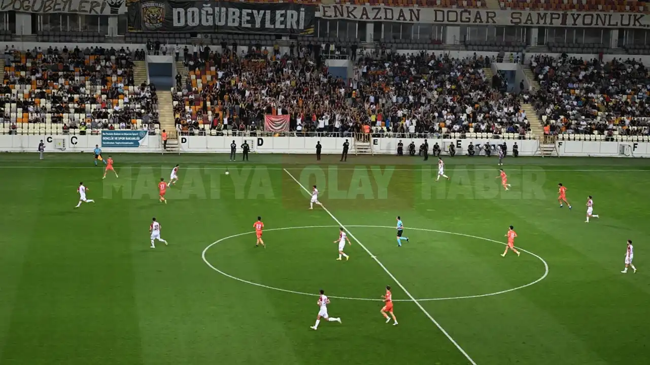malatya yesilyurt spor adana spor mac goruntusu
