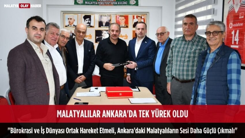 Malatyalılardan ortak akıl istişare vurgusu