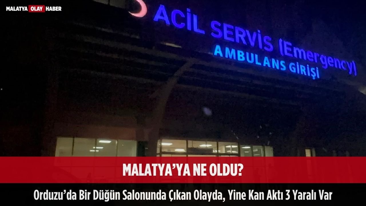 Ali Aladağ…:Malatya Olay Haber…:
Malatya’da son dönemde düğün salonlarında art arda