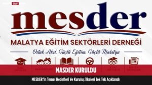 Malatya Eğitim Sektörleri Derneği (MESDER) Kuruluş Hazırlıklarını Tamamladı 3