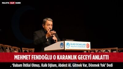 Uğur Hanbey Aladağ…:Malatya Olay Haber…:
Malatya Ülkü Ocakları tarafından düzenlenen “12