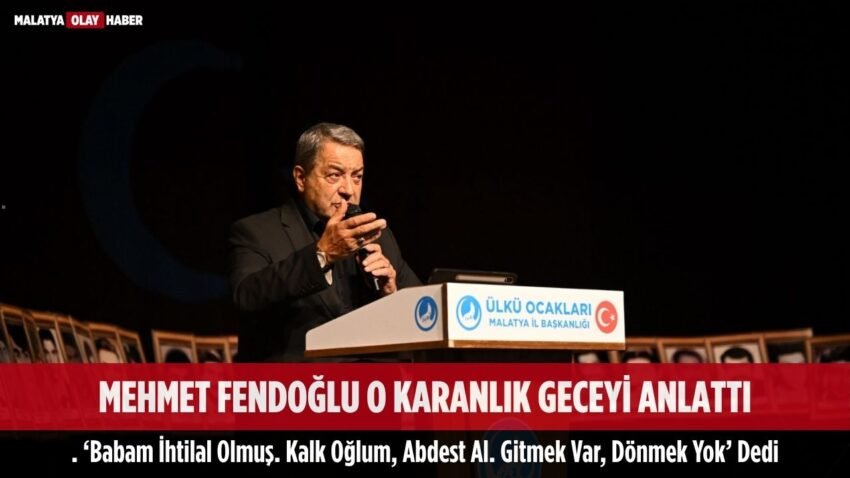 Malatya’da 12 Eylül Ülkücü Şehitlerimizi Anma ve Kitap Tanıtım Programı