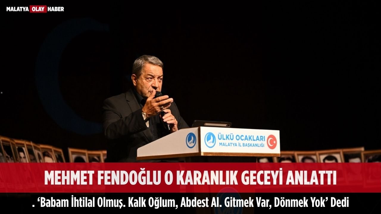 Malatya'da 12 Eylül Ülkücü Şehitlerimizi Anma ve Kitap Tanıtım Programı 2