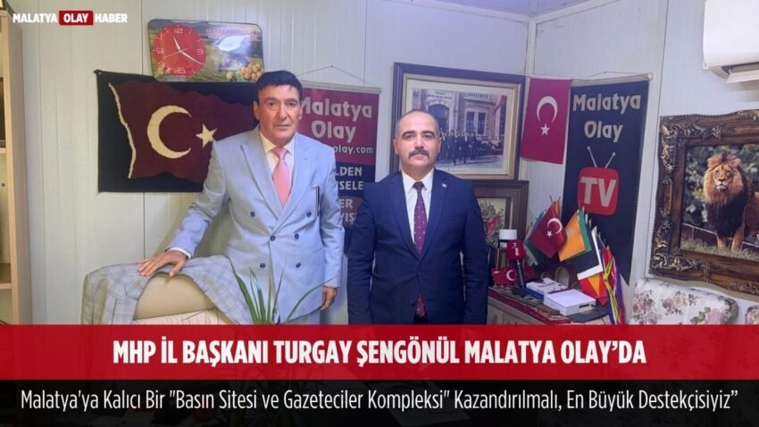MHP İl Başkanı Turgay Şengönül, Gazetecilerle Buluştu