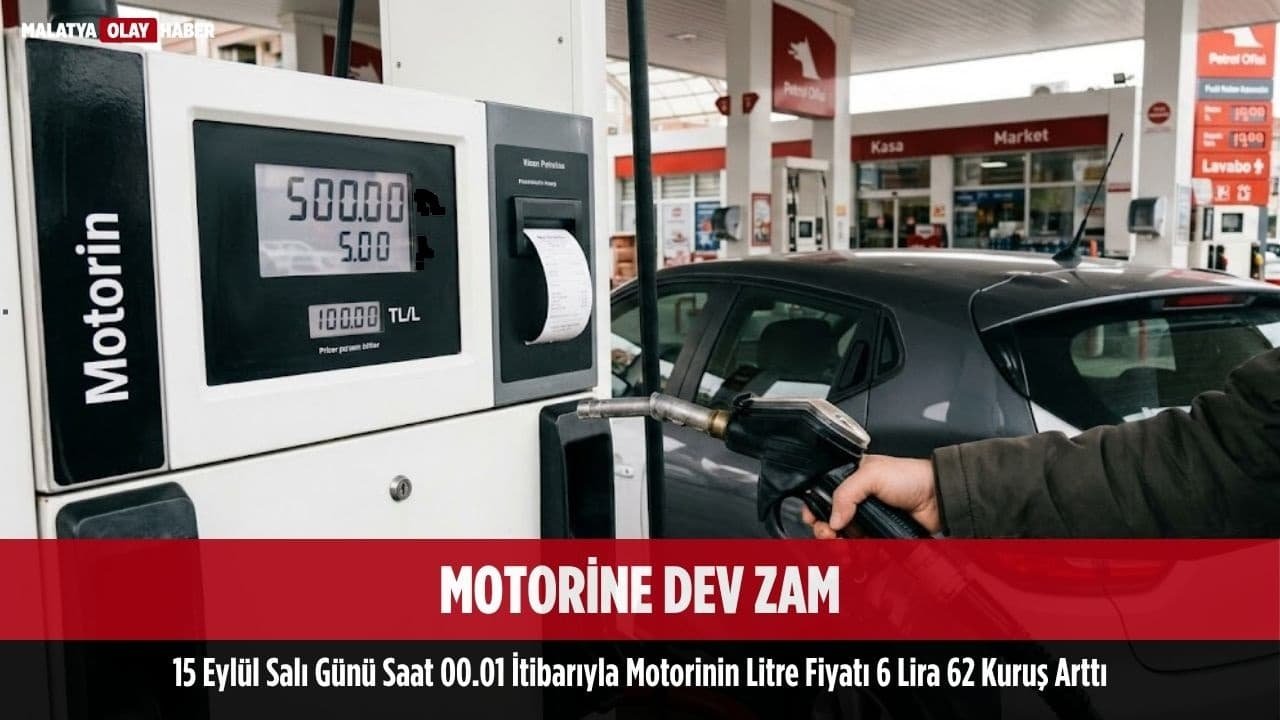 Motorine 6 lira 62 kuruş zam 1