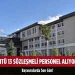 MTÜ 13 Sözleşmeli Personel Alıyor: Başvurularda Son Gün! 61