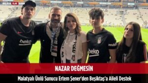 Şener, "Evdeyiz, eşim, kızım, oğullarım Beşiktaş’layız Başarılar KARA KARTALIM…" 3