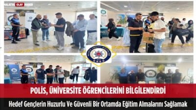Ali Aladağ…:Malatya Olay Haber…:
Malatya İl Emniyet Müdürlüğü, 2026-2027 eğitim-öğretim yılı