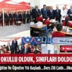 Malatya'da ilk ders zili çaldı 61