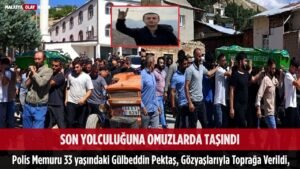 Polis Memuru Gülbeddin Pektaş Malatya’da Son Yolculuğuna Uğurlandı 5