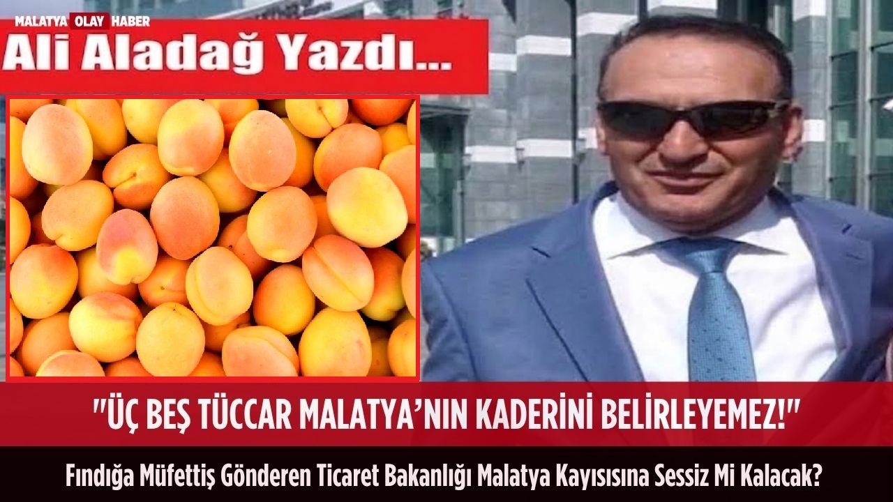 "Bakanlık Malatya kayısı piyasasını da inceleyecek mi?" 1